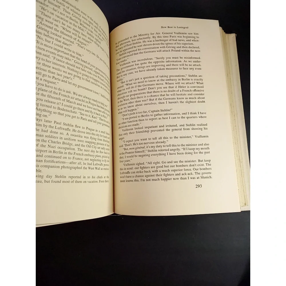 On Borrowed Time: How World War II Began by Leonard Mosley (1969,‎ Hardcover)